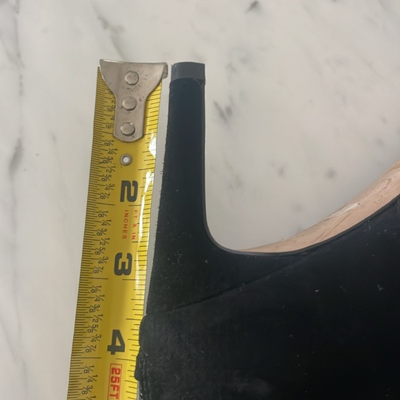 ANN TAYLOR ankle suede heeled booties - Picture 5 of 5